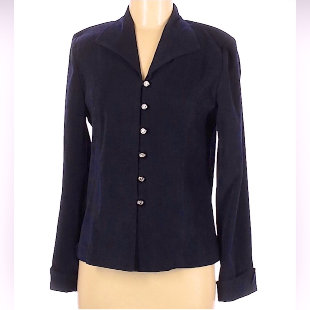 Chadwick’s Navy Blue Blazer Sz 8